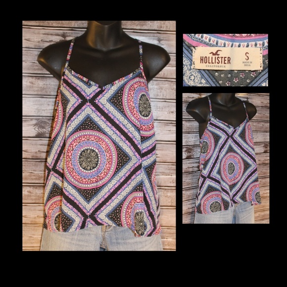 Hollister Tops - Hollister | Mixed Print Tapestry Camisole